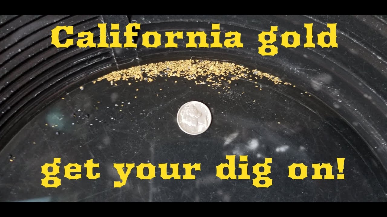 Gold prospecting/San Gabriel river/California