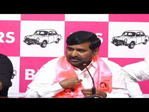 LIVE: BRS Leaders press meet at Telangana Bhavan