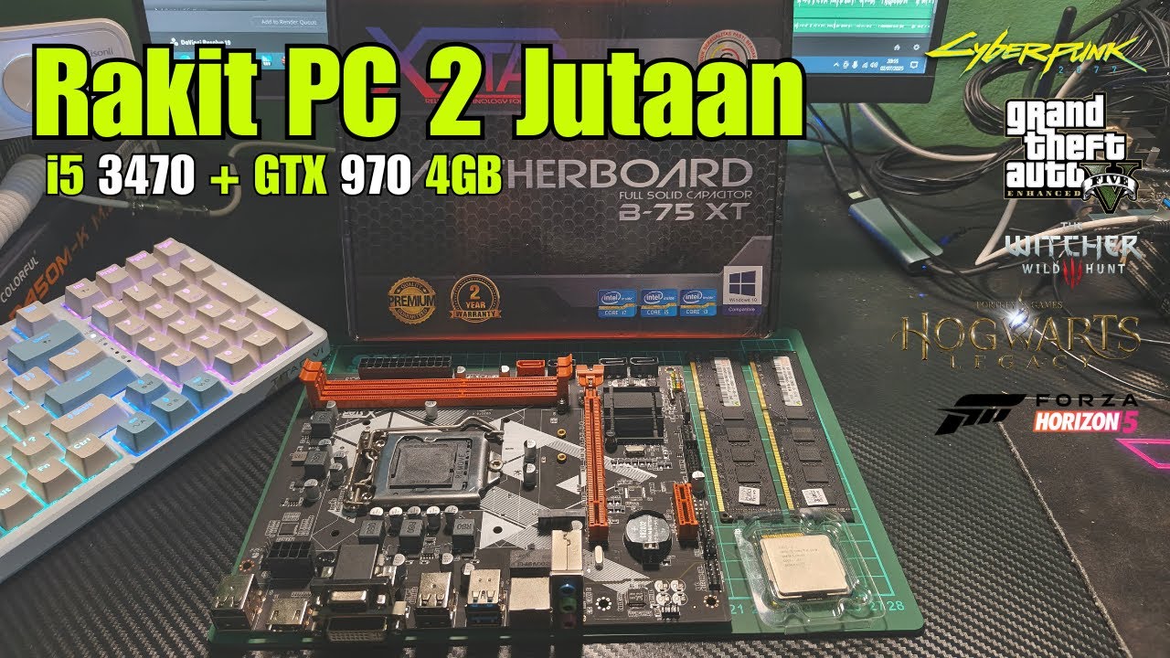 GRP Builds. Intel i5 3470 + GTX 970 4GB | 1080p Gaming - YouTube