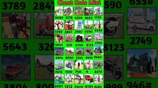 Monster Truck Ambulance Thar Cheat Code Indian Bike Driving 3D