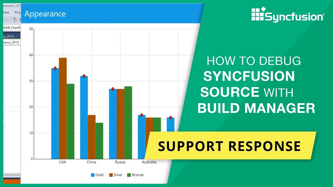 How to Debug Syncfusion Source with Build Manager - Visual Demo - YouTube