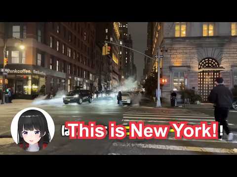 Tsukino Mito Iinchou went to New York part 1【Eng Sub / Nijisanji】