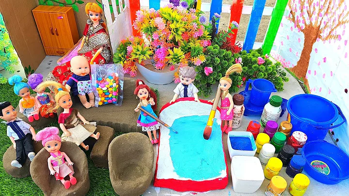 Barbie Doll All Day Routine In Indian Village/Sita Ki Kahani Part-147/Barbie Doll Bedtime Story