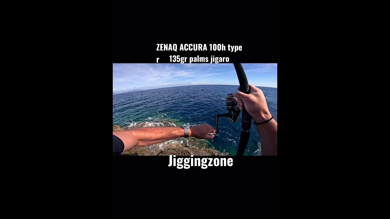 False albacore 3kilos ZENAQ 100h Daiwa Saltiga #shorejigging #daiwa #mancing #saltiga #palms #ψάρεμα