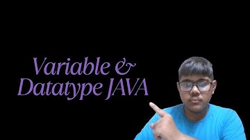 🔷 Chapter 1: Variables and Data Types in Java | Explained in Hindi | Creative Abhinav 🔷
