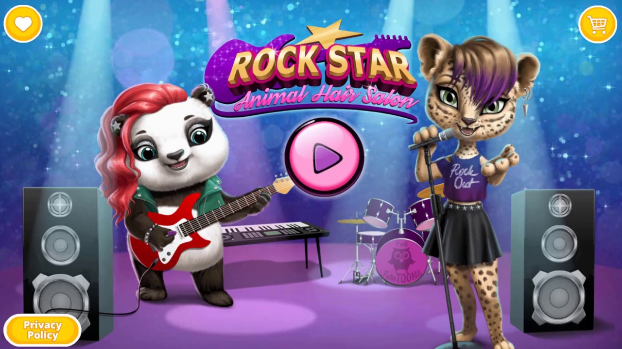 Play Fun Rock Star Animal Hair Salon Game by TutoTOONS