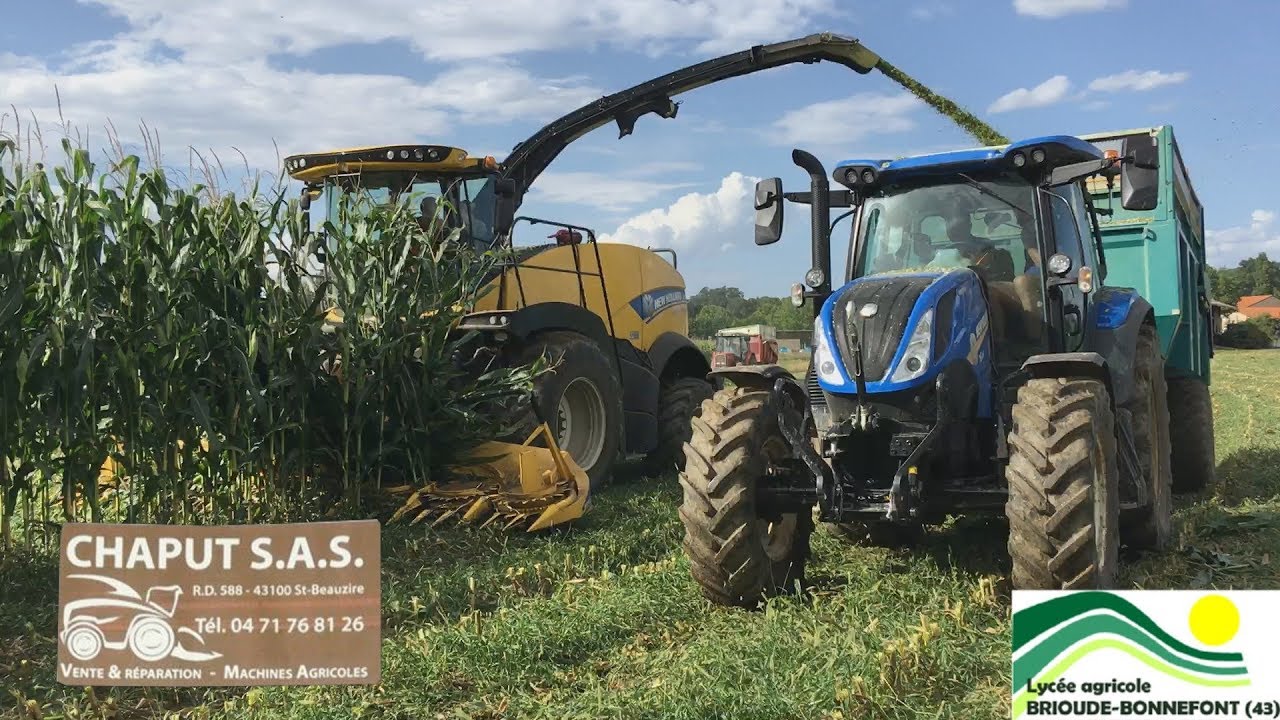Ensilage de Mais 2018| ETA DARNE PORTE | JD 6155r&Lambert | NH FR 550| NH T6.155&Rolland Turbo