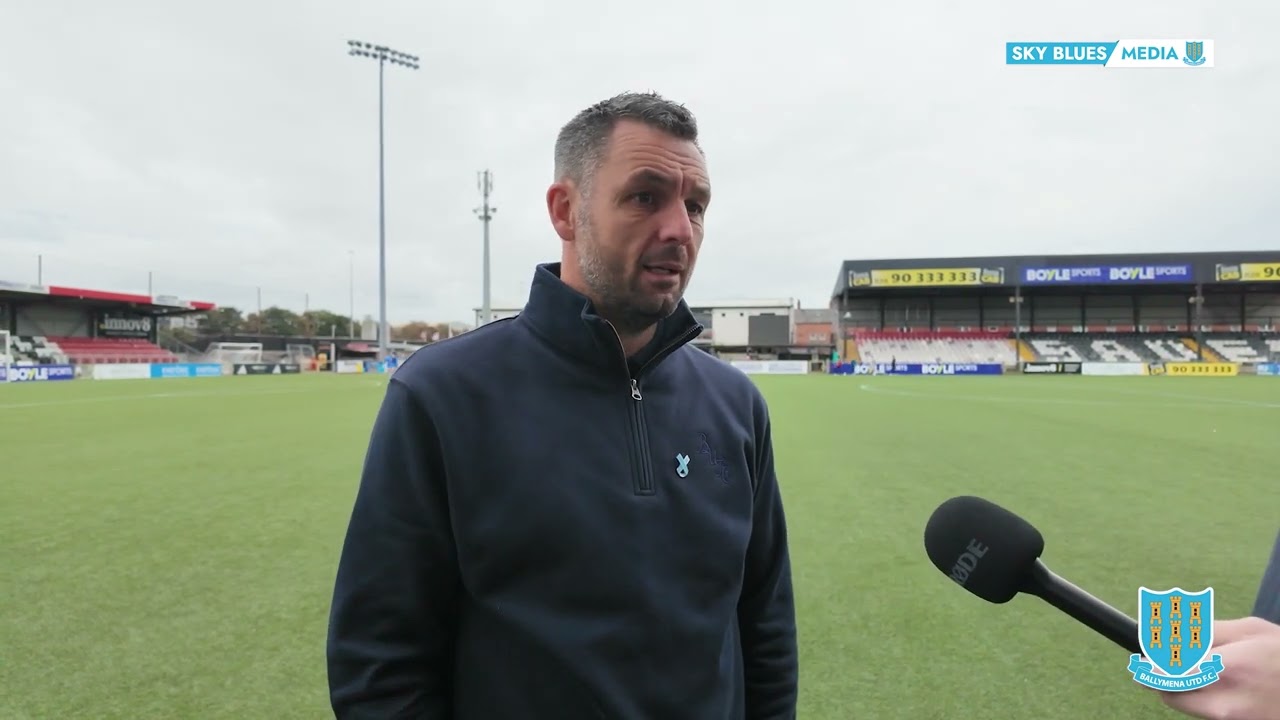 Интервью после матча Джим Эрвин I «Крусейдерс» 1-1 «Баллимена Юнайтед»