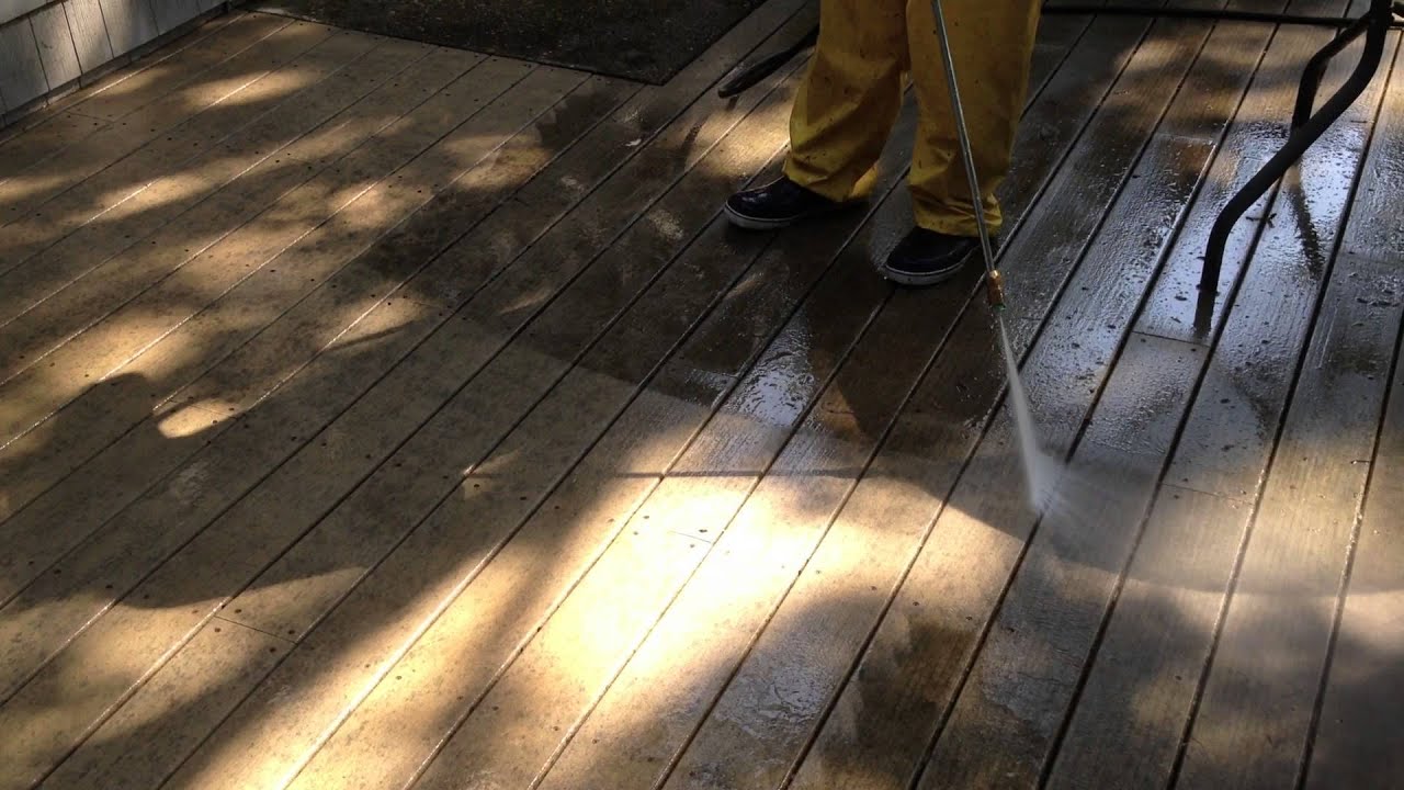 Composite Deck Cleaning YouTube