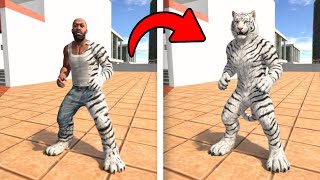 Franklin Become White Tiger in Indian Bike Driving 3D