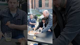 We are building a pizza kitchen and this was our first shots at cooking pizza! Customer reactions!