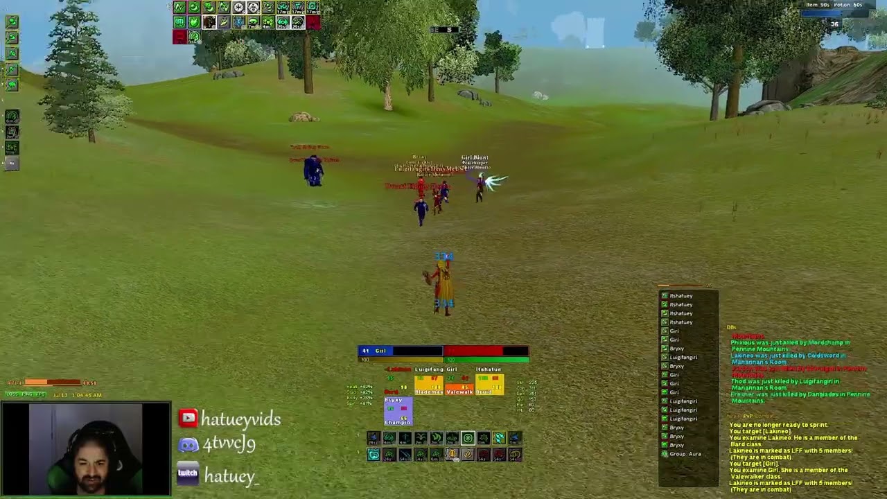 hatuey | Druid | vs. (NHND) | 5v5 LFF | Eden Daoc