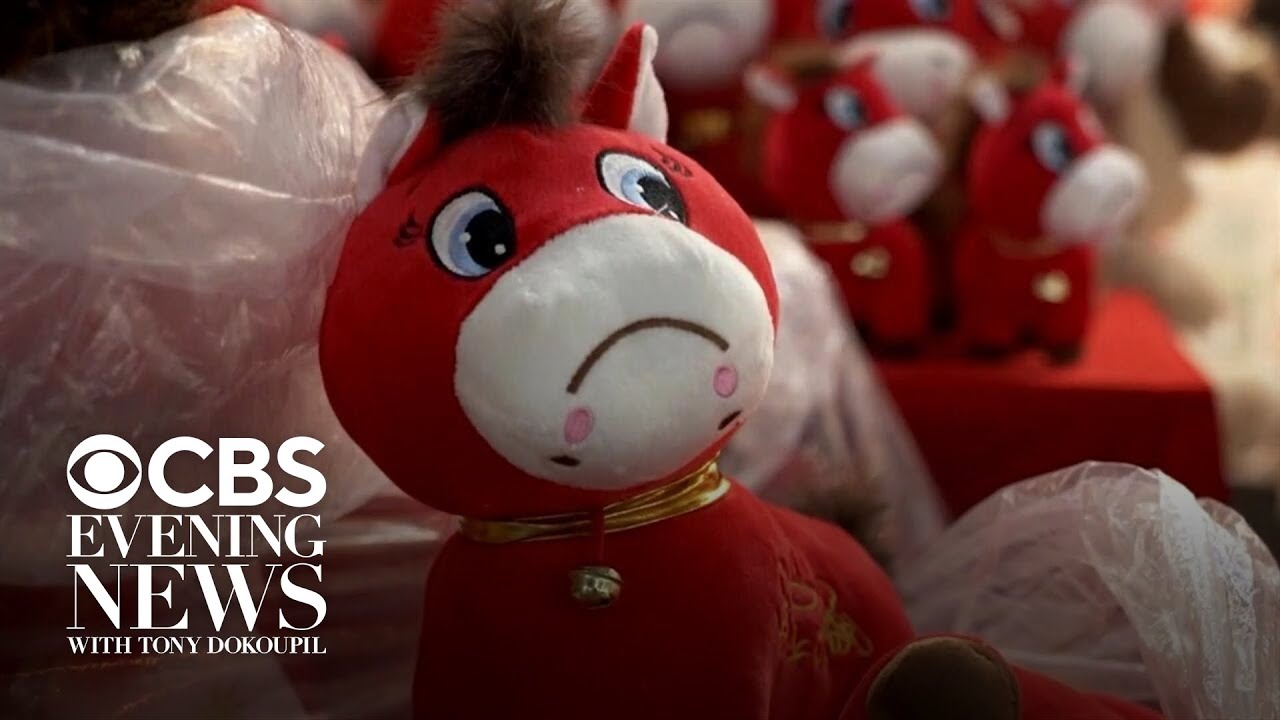 The "crying horse" toy taking over China's internet