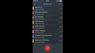 RecApp for iOS Workflow screenshot 5