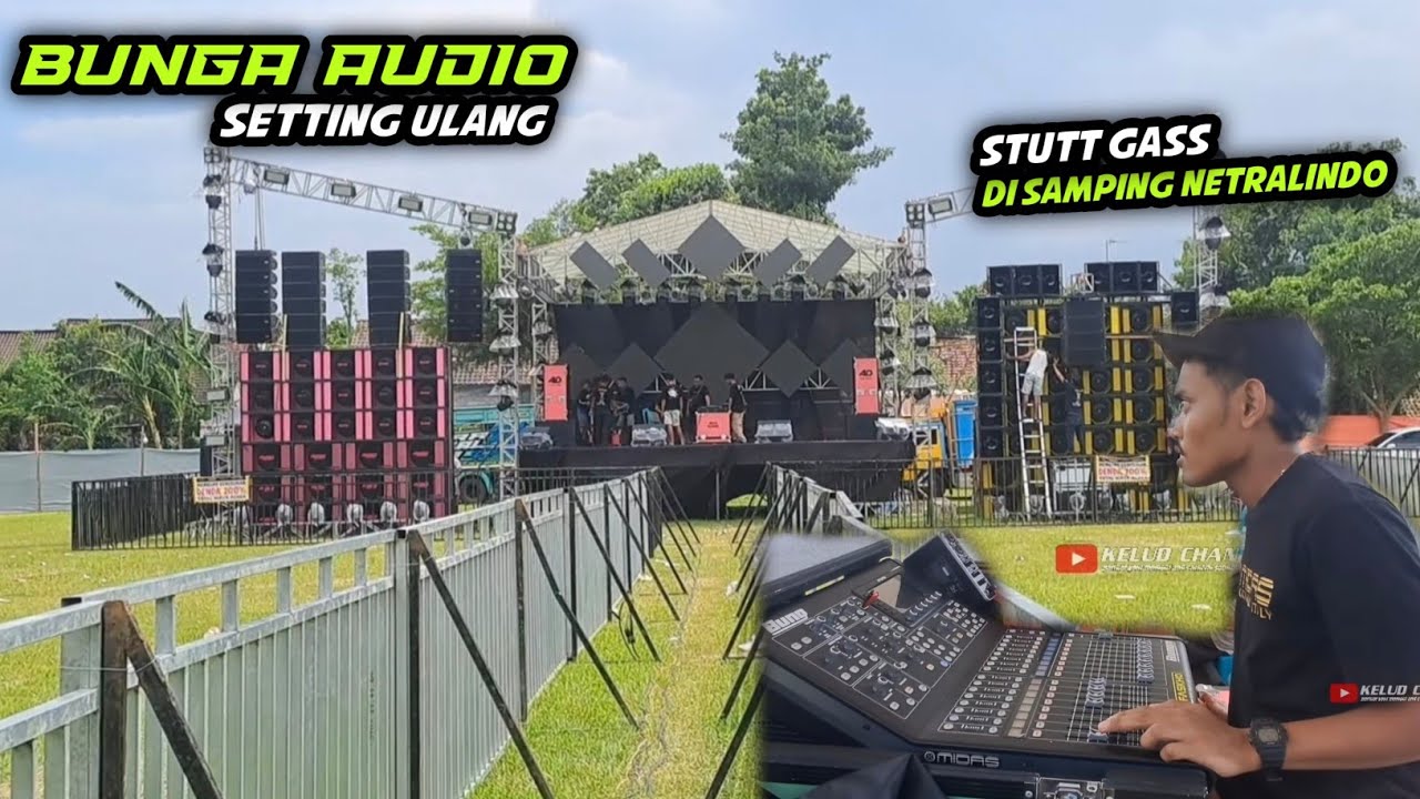 SEBELUM LIVE DJ TANTI BUNGA AUDIO SETING ULANG ,los digas di samping Netralindo...