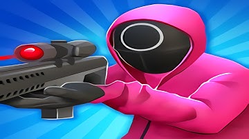 K-Sniper Challenge 3D 🦑🥷 All Levels Gameplay Android,ios New Game