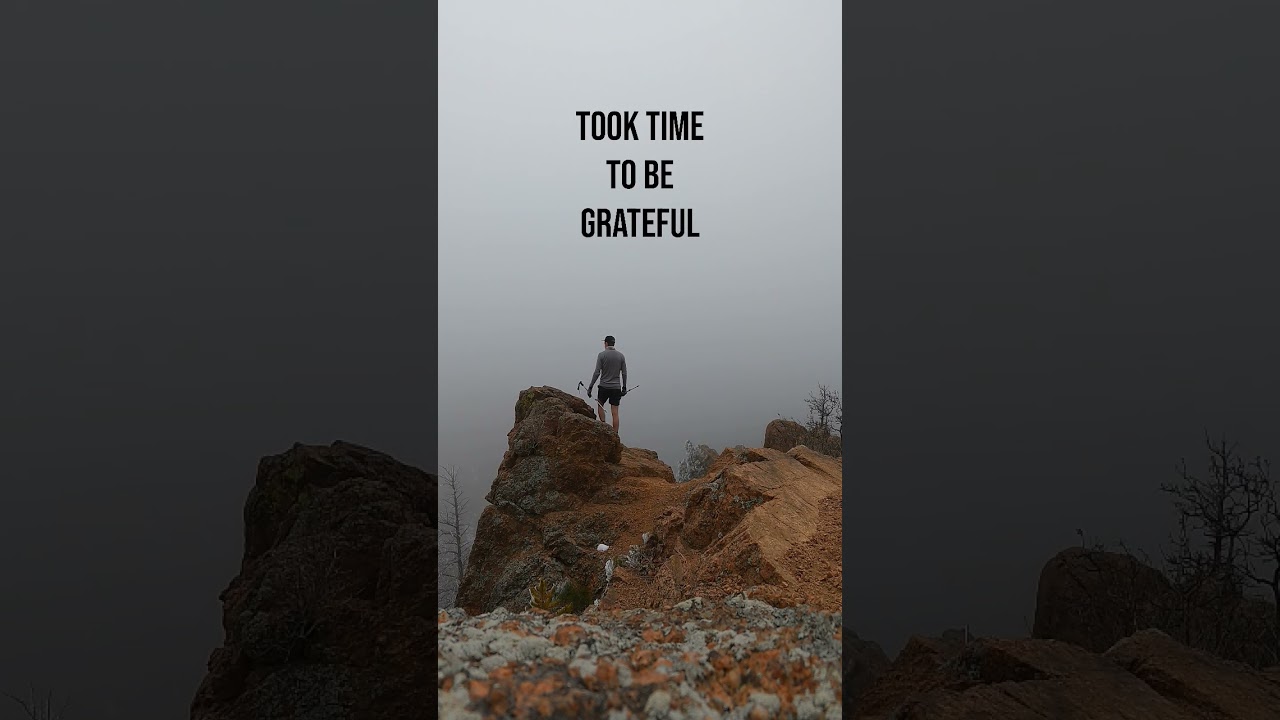 A quiet 7.5 miles in the mountains and the fog this morning. 