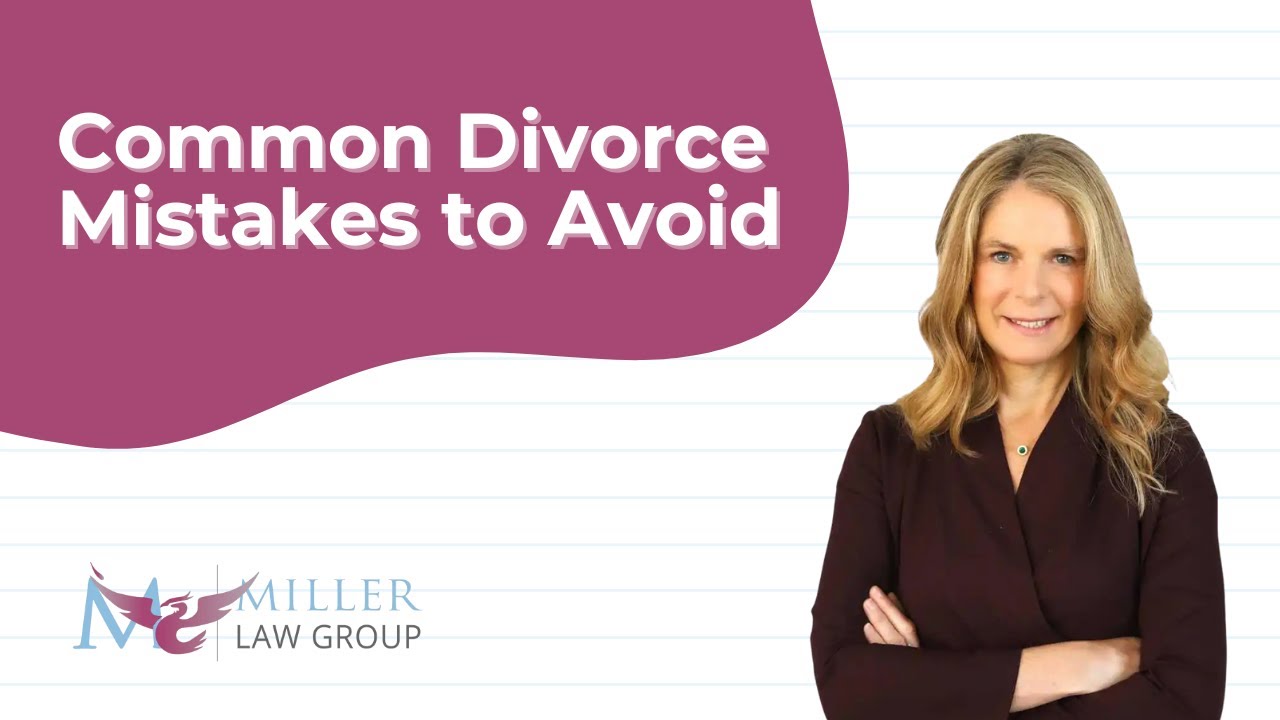 Common Divorce Mistakes to Avoid - YouTube