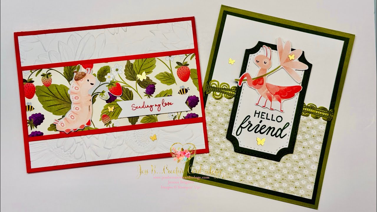 How to Make Cards that are Cute as a Bug - Part 2