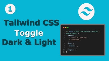 Tailwind CSS Toggle Dark and Light mode