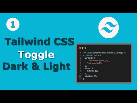 Tailwind CSS Toggle Dark and Light mode