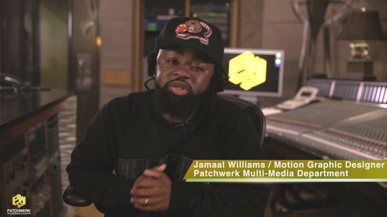 Meet Jamaal Williams | Patchwerk Studios Graphic Designer
