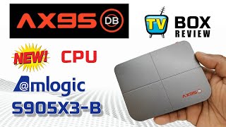 ТВ-бокс AX95-DB S905X3-B? НОВЫЙ ЦП! Новые лицензии Dolby? 128 ГБ ОЗУ!