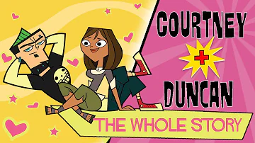 TOTAL DRAMA: Courtney ❤️  Duncan | The whole story