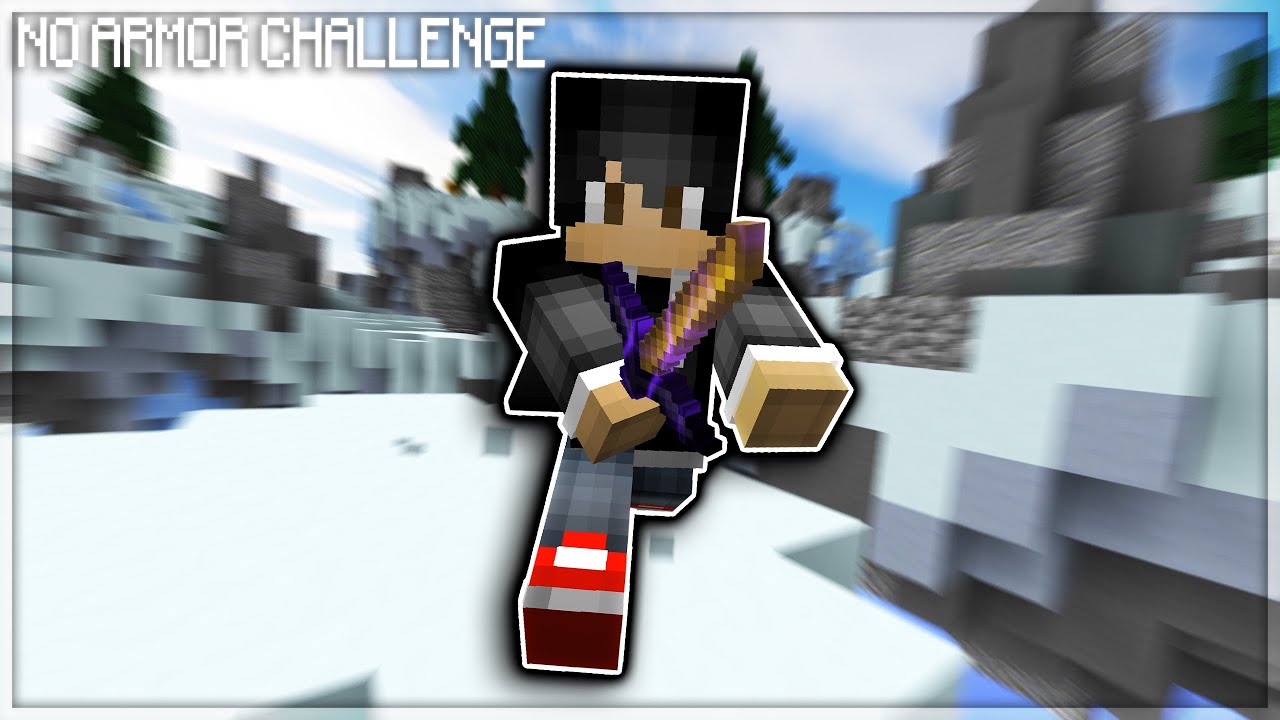 NO ARMOR CHALLENGE WITH ItzDime! (Hypixel Skywars)