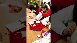 Christmas celebration at office #shorts #christmas #dailyvlog #officelife #officefun
