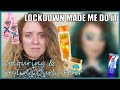 Lockdown 3 made me do it... Dyeing my hair + Curly hair routine | Auroreblogs