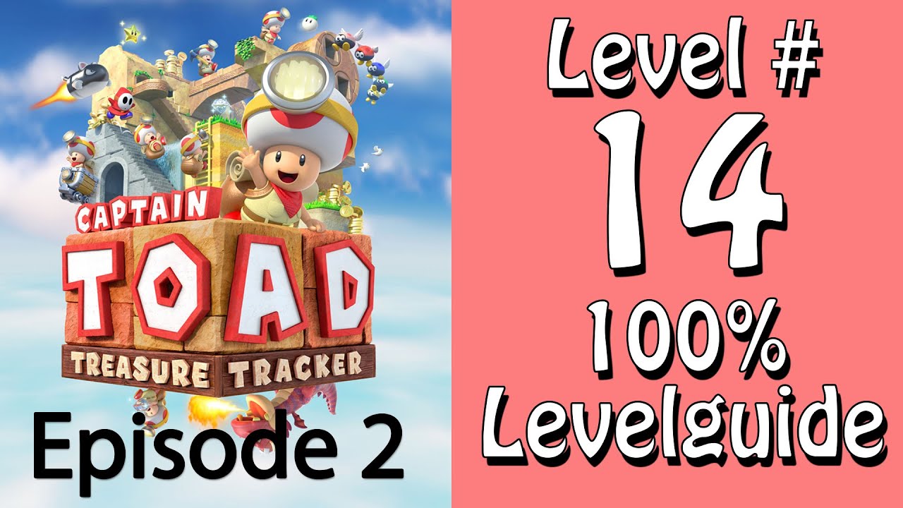 Captain Toad Treasure Tracker - 100% Guide - Level 14 - Mitternacht im Wandelwald