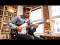 Patrick breen introduces the harmony silhouette with bigsby electric guitar