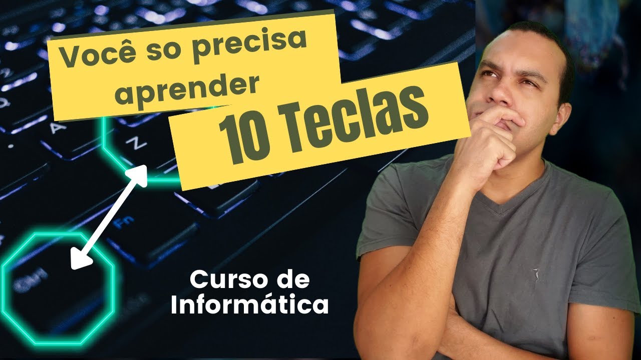 CURSO DE INFORMÁTICA 2025 | DOMINE O TECLADO DO COMPUTADOR | Parte 1