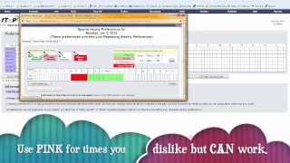 WhenToWork Schedule Preferences