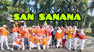 SAN SANANA - Asoka [ Dj Ronzkie Remix ] | Senam Kreasi  | Zumba | by RINI