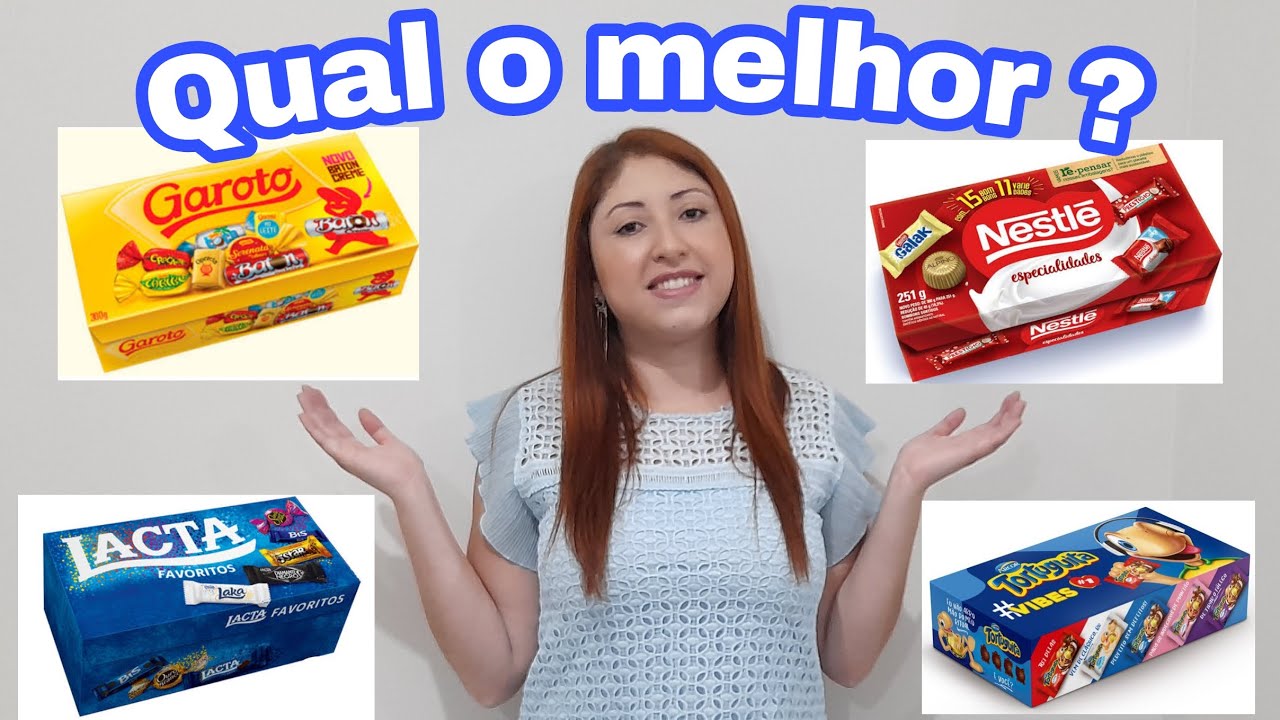 QUAL CAIXA DE BOMBOM VEM MAIS? - YouTube