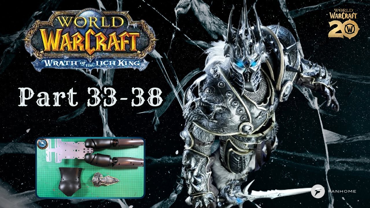 Fanhome World of Warcraft Der Lichkönig Part 33 - 38 - Linkes Schienbein und erste Rumpfteile!