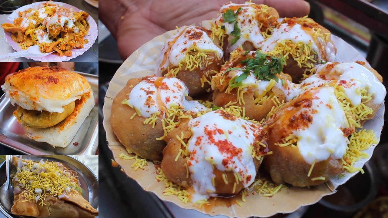 Dahi Puri | Samosa Chaat | Butter Masala Vada Pav | Indian Street Food Compilation | Street Food Unlimited