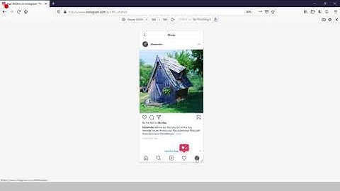 How to upload on Instagram from PC via Firefox browser