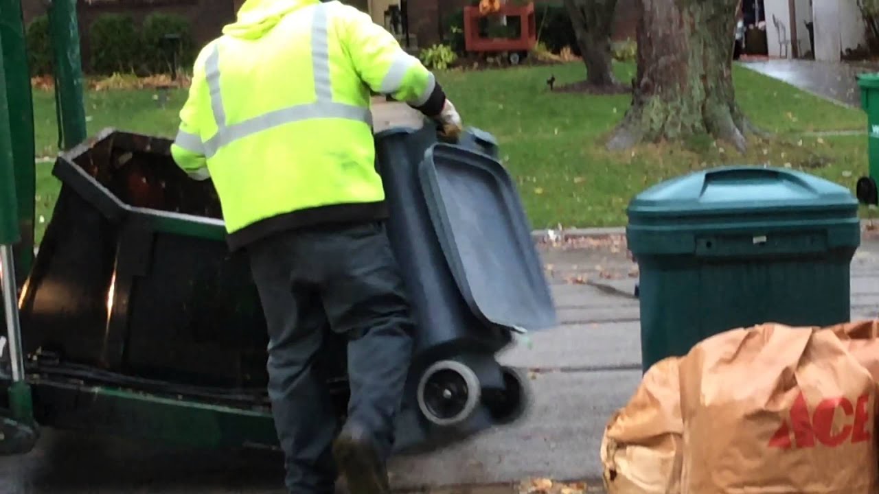 After school the yard waste part 3 (Rainy collection ) YouTube