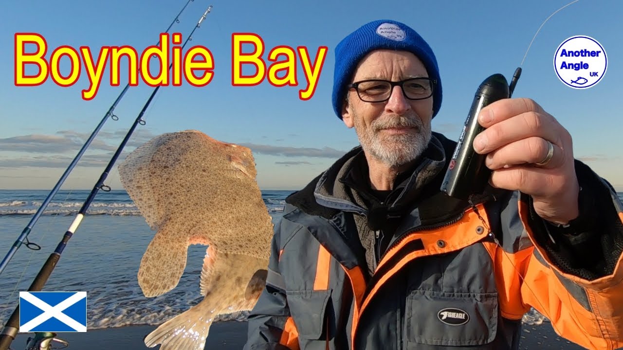 Banff and Boyndie Bay Fishing : Turbot and Flounder : Underwater Footage : Catch and Release
