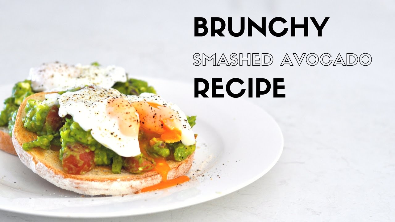 Smashed Avocado Recipe Poached Eggs & Feta Brunch YouTube