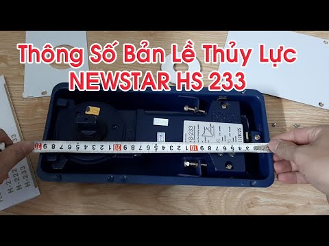 Bản Lề Thủy Lực Newstar HS-233 Nhật Bản