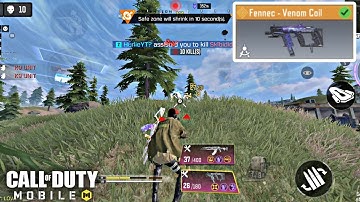 RUSHING ALL THE WAY USING THIS FENNEC GUNSMITH !!! | POCO X3 PRO | CODM GAMEPLAY