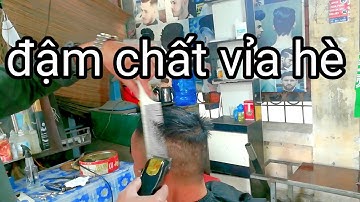 Review hướng dẫn cắt tóc nam vỉa hè