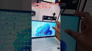 लैपटॉप के स्क्रीन पर न्यू फोल्डर कैसे बनाये || @JogendraGyan #computer #laptop