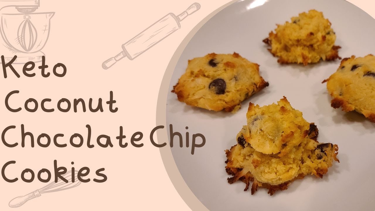 Keto Coconut Chocolate Chip Cookies Recipe Review YouTube
