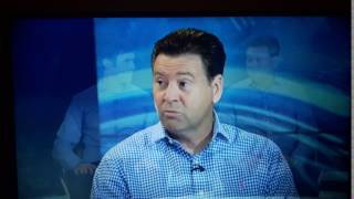 Mark Chapman shows his disgust!