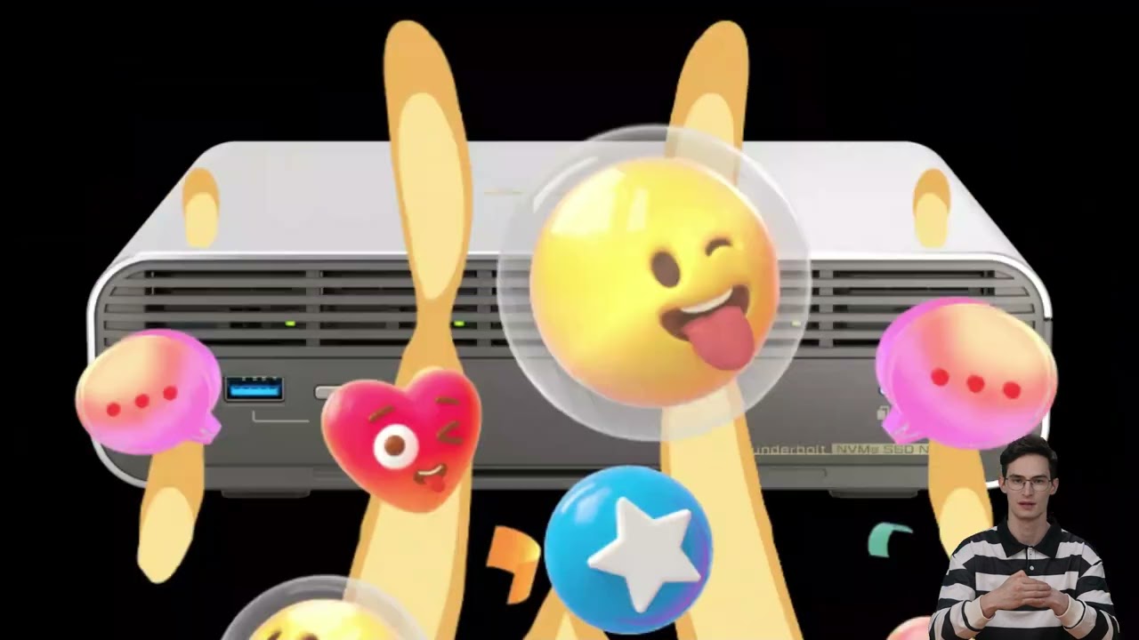 QNAP TBS-h574TX Thunderbolt™ 4 All-Flash NASbook